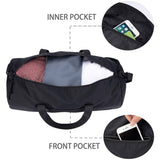 Light Weight Foldable Weekender Duffel Bag with Zipper Closure for Travel Gym Sports Unisex