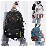 Casual Multifunctional Backpack for School Outdoor Large Capacity Oxford Cloth Computer Bag Travel Bag Custom