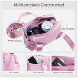 High Quality Mini Gym Bag for Women Girls Small Gym Tote Bag with Wet Compartment Waterproof Travel Duffle Handbag Workout Bags