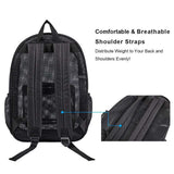 Hot Sale Lady Style Sport Swimming Backpack Cheap Wholesale See Through Mesh Backpack for Summer and Spring