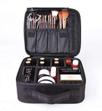 LargeCapacity Storage Fashion Bulk Polyester Ziplock Organizer Recycled Black Makeup Washing Cosmetic Bag Multi-Functional Case