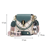 Summer New Bag Korean Style Simple Small Square Bag Fashionable Shoulder Crossbody Trendy Mini Mobile Phone Bag Women's Bag