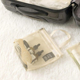 Makeup Toiletry Storage Bags Handheld Polyester Zipper Mesh Drainage Lightweight Bath Gym Miscellaneous Travel Cosmetic Bag