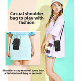 Wrist PU Bag Unisex Single Room Diagonal Customized Waterproof Waist Belt Mobile Phone Holder for Sports Fitness Running Arm