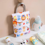 Diaper Wet Bags Waterproof Portable Environmental Cloth Diaper Bag