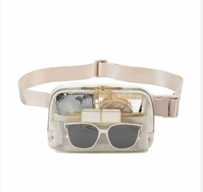Premium Stadium Approved Clear Fanny Pack – Professional Water-Resistant Belt Bag with Adjustable Strap for Men & Women