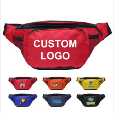 Men Women Polyester Fanny Pack Crossbody Running Belt Bag Sport Chest Multi-functional Waterproof Soild Waist Bag 5.0 (1 review)  certified