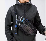 Advanced Tactical Multi-Purpose Waist Bag – Premium Water-Resistant Fishing Lure & Utility Sling with Secure Zippered Compartments for Outdoor Travel