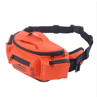 Premium Waterproof Motorcycle Rider Bag – Heavy-Duty Crossbody Waist Pack with Secure Zipper Closure for Professional Sports Gear