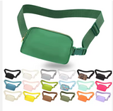 Chic Unisex Nylon Fanny Pack – Premium Waterproof Chest Bag and Crossbody Sling with Sophisticated Modern Aesthetic for Gym & Streetwear