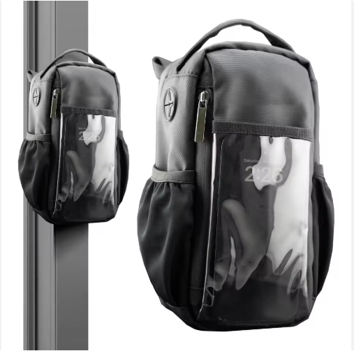 Luxury Magnetic Oxford Gym Bag – Premium Waterproof & Durable Training Sling with Integrated Smartphone Pouch and Magnetic Bottle Attachment