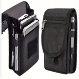 Premium Unisex Nylon Waist Bag – Durable Three-Compartment Outdoor Sling featuring Integrated Pen Slots and Secure Smartphone Storage