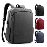 Bagpack Laptop School Backbgs Gift Backpack with USB Travel Safe Durable Business High Quality Mens Polyester Unisex Oxford