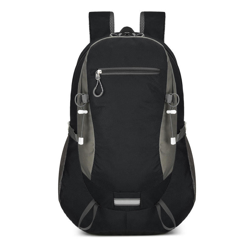 Hiking Backpack for Men Women Large Capacity Polyester Zipper for Sports Casual Travel Fashionable Backpack