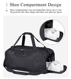Travel Duffel Bag for Men with Shoe Compartment Fitness Gym Bag Dry Wet Separation Business Luggage Travel Bags