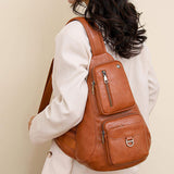 New Ladies Shoulder Bag for Casual Hundred Crossbody Women's Multifunctional Chest Pack Buckle Messenger Bag