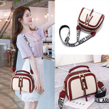 Luxury Large Capacity PU Women's Handbags Fashionable Broadband Bags Zipper for Ladies Fashionable Female Women's