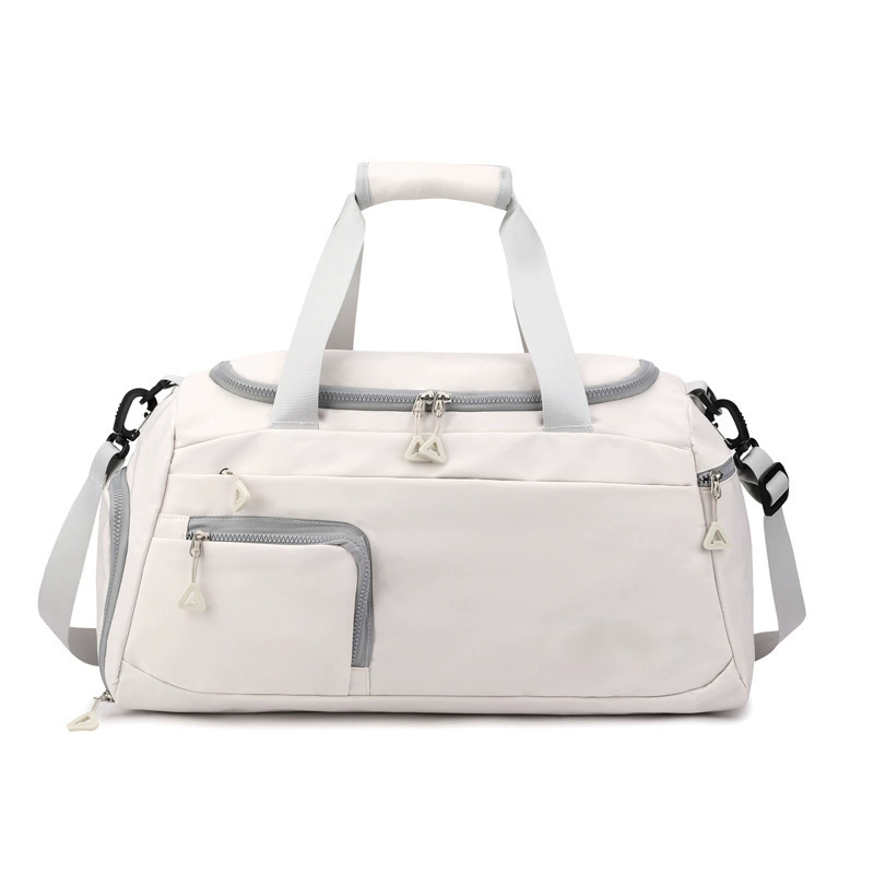 Lightweight Nylon Large Capacity Duffle Outdoor Yoga Travel Bag Fitness Business Trip Handbag Simple Waterproof Carry-on Luggage