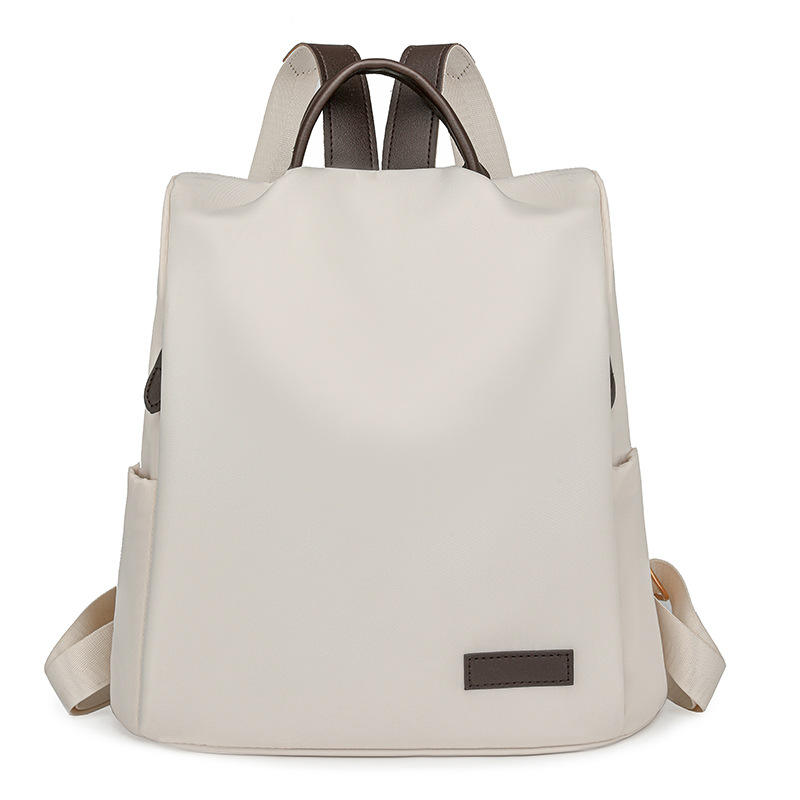 Anti-theft Women's Backpack New Fashion Waterproof Polyester Oxford Cloth Shoulder Bag Large Capacity Lightweight Backpack