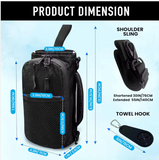 Magnetic Gym Pouch – Professional Fitness Bottle Holder with Ultra-Strong Magnet Attachment for Metal Surfaces