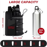 Custom Logo Magnetic Gym Bag – Professional Fitness Gear featuring an Innovative Integrated Magnetic Water Bottle Carrier