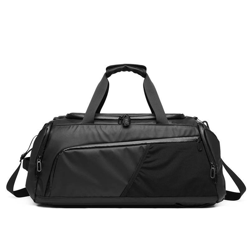 Waterproof Gym Bag Travel Weekender Bag Sport Fitness Gym Duffle Backpack Bag with Shoes Compartment