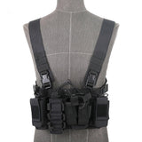 Tactical Vest Chest Rig Waterproof Nylon Gym Bag and Oxford for Training and Cycling Sports Outdoor Tactical Chest Duffle Bags