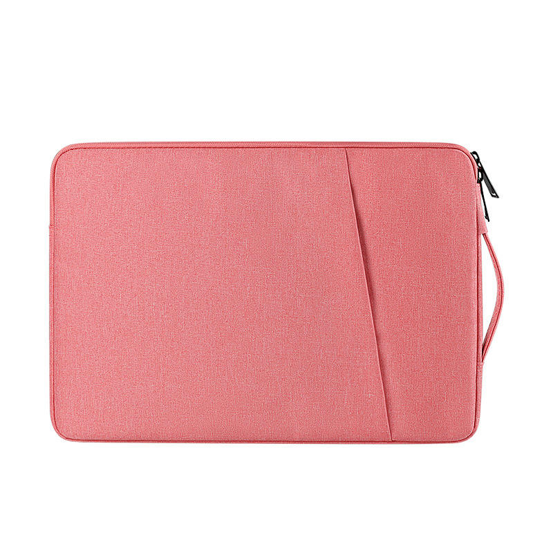 Hot Sell Polyester Hand Feeling Luxury Synthetic Leather Laptop Bag for Laptop