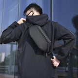 Men's Outdoor Fashionable Multi-function Sports Sling Casual Crossbody Chest Bag Business Single-shoulder Waist Bag