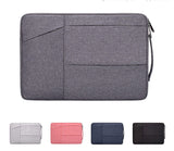 Water Resistant Nylon Laptop Sleeve Case Bag for Macbook Padded Compartments Accessory Storage