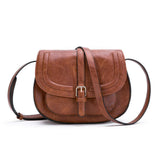 Designer Famous Brands Saddle Bag Women's Crossbody Shoulder PU Handbag Fashionable Handbags and Purses