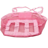 Large Small Mesh Bag Beach Toy Storage Solution Fashionable Portable Foldable Storage Bag for Children's Summer Travel BSCI