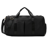 Large Capacity Waterproof Fitness Travel Bag Fashionable Zipper for Outdoor Sports Leisure Oxford Duffle Bags