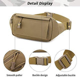 Nylon Daily Use Travel Hiking Climbing Running Fanny Pack Small Waist Bag Money Belt Bumbag