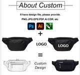 Men Women Polyester Fanny Pack Crossbody Running Belt Bag Sport Chest Multi-functional Waterproof Soild Waist Bag 5.0 (1 review)  certified