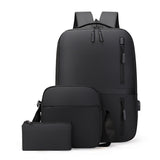 Casual Men and Women's Waterproof Computer Backpack New Business Simple Design for Travel and Middle School Students