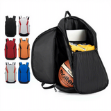 Basketball Football Sports Backpack Dry Wet Separation Large Capacity Independent Ball Compartment Zipper Soccer Bag