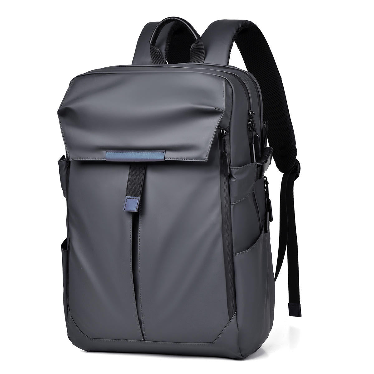 Unisex Oxford Film Expandable Backpack Multifunctional Short Trip Travel Casual Computer Bag Business Commuting Basketball Bag