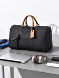 PU Material Waterproof Travel Bag Large Capacity Fitness Business Unisex Fashion Shoulder Sports Crossbody Storage Travel Bags