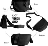 Foldable Yoga Fasnny Pack Bag Waterproof Waist Bag Custom Outdoor Sports Slant Bag