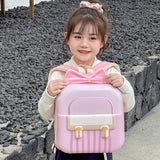 Kindergarten Elementary School Student EVA Backpack Sweet Bow Breathable Lightweight Boys Girls Eggshell New Children's Bag