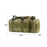 Everyday Tactical Men's Fanny Pack with Zippered Pockets Adjustable Waist Belt Hip Pouch Travel Outdoor Running Bag