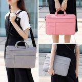Nylon Shoulder Laptop Sleeve Waterproof Briefcase for Men and Women  Notebook bag