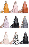 Chest Sling Bags Unisex for Women Men Sports Shoulder Crossbody Leather Fanny Pack