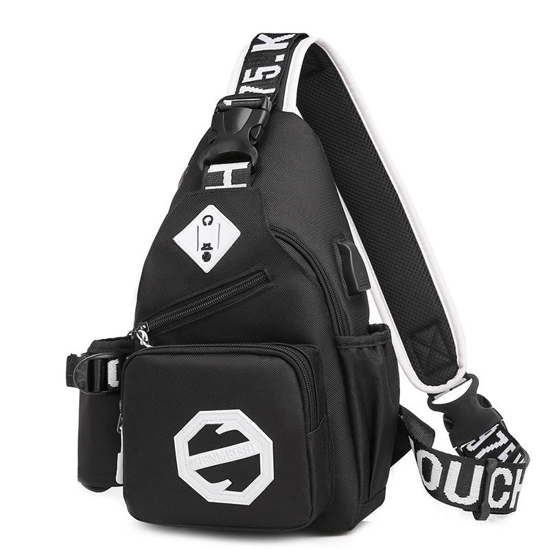 Women New Style All-match Messenger Bag Large Capacity Shoulder Canvas Purses Fanny Pack Crossbody