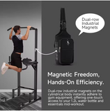 Magnetic Gym Bottle Carrier – Premium Wholesale Fitness Sling with Integrated Smartphone Pocket and Adjustable Crossbody Strap