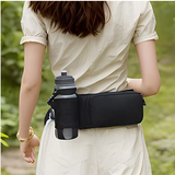Premium Multi-Functional Sports Sling – Ultra-Light Nylon Crossbody Waist Pack with Integrated Water Bottle Holder for Professional Outdoor Use