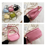 Arrival Ladies Purse Luxury Designer Handbags Famous Brands Sling Chic Cross Body Saddle Bag Sac New Pu Women Handbag