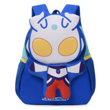 Cartoon Cross-Border Children's Bag Fashionable Lightweight Burden-Reducing for Boys Girls Polyester Zipper Backpack