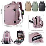 Cross-border New PU Leather Backpack Classification Multi-compartment Design Business Multi-functional Large Capacity